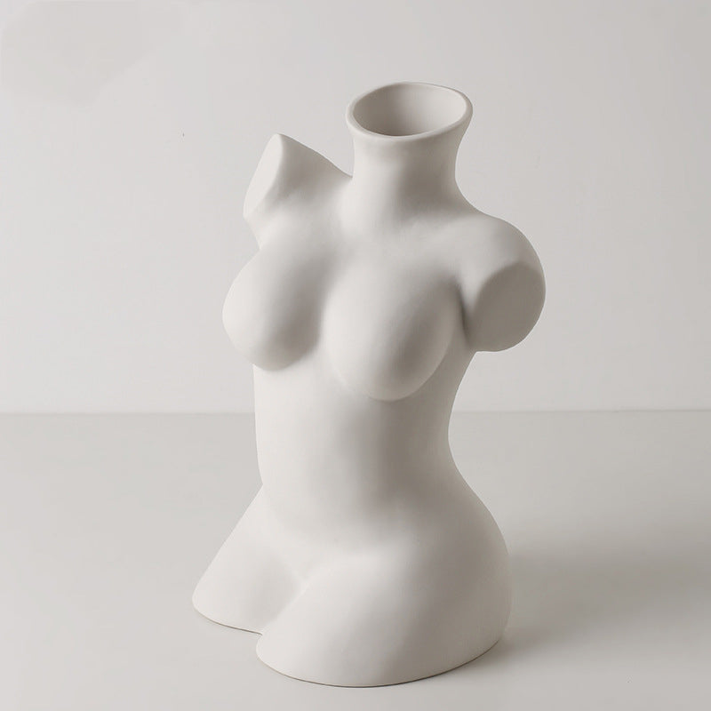 Nordic White Porcelain | Glazed Vases & Accents